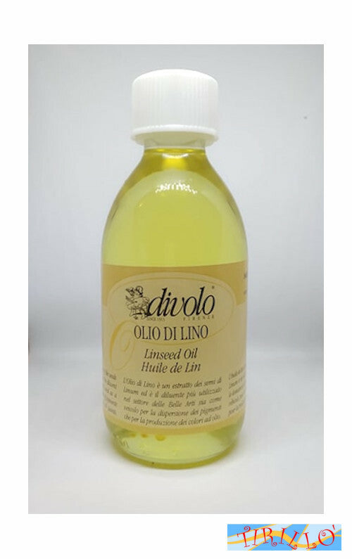 PITTURA - Olio di lino per pittura a olio - 1 litro