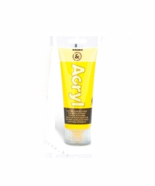 DECORAZIONE PITTURA - Colore acrilico Primo 75 ml - Giallo