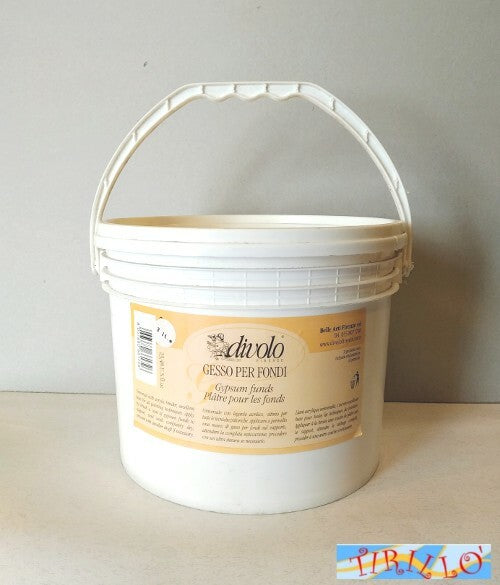DECOUPAGE DECORAZIONE - gesso acrilico per fondi - secchio 3 litri