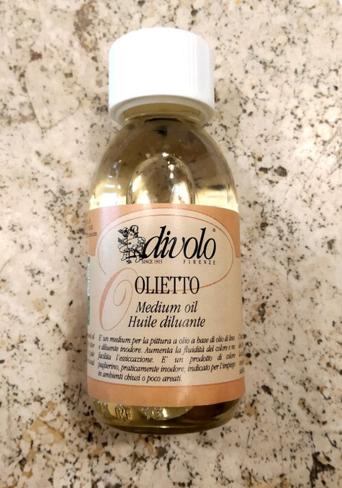 PITTURA A OLIO -  Olietto medium diluente - 125 ml