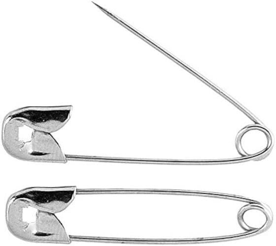 CUCITO BIGIOTTERIA - 15 spille da balia di sicurezza 3 cm