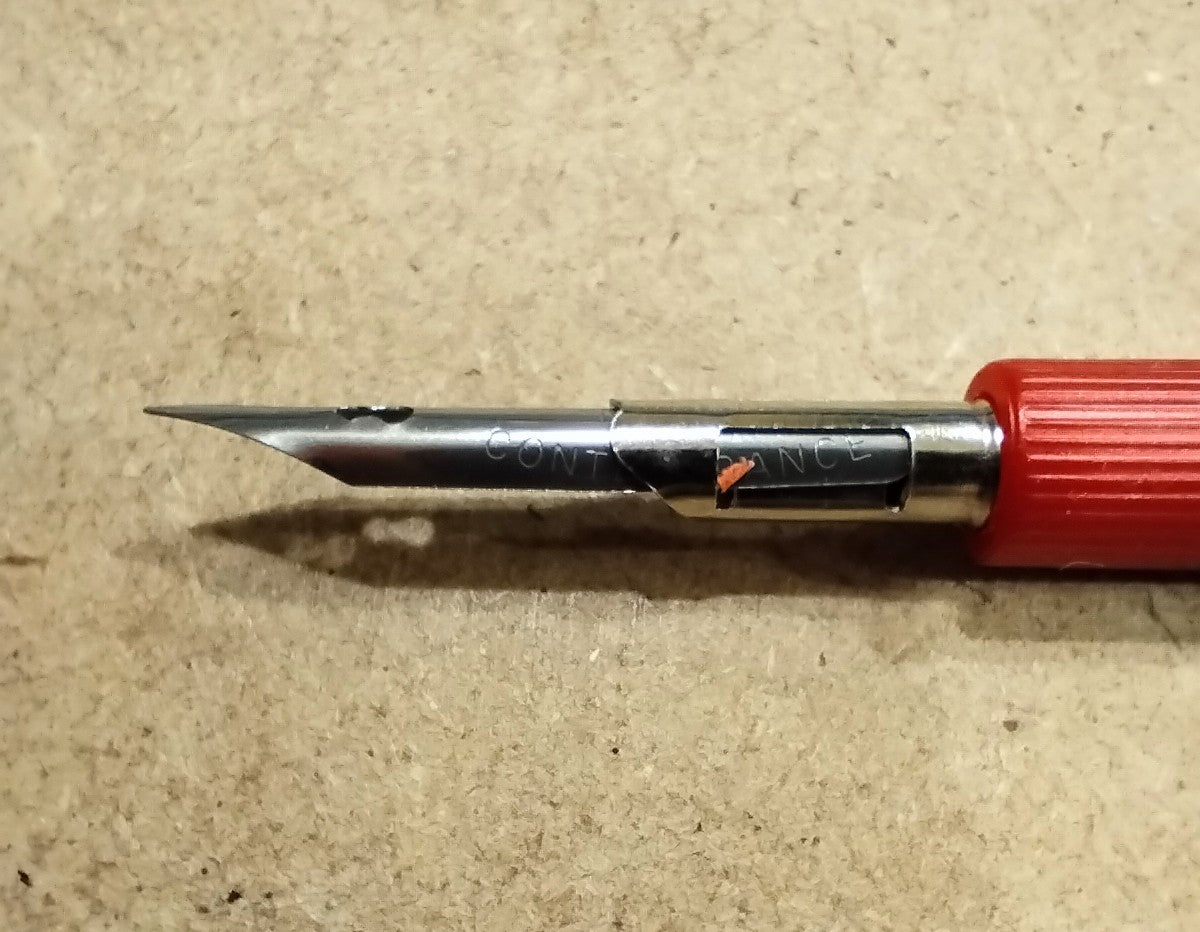 CALLIGRAFIA - 2 cannucce + pennino a punta sottile Contè Bic